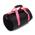 New Custom LOGO Black Travel Gym Duffle Bag Sport Bag For Men